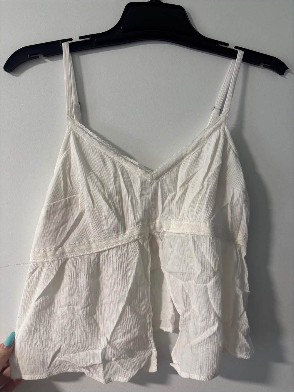 Flowy White Tank Top
